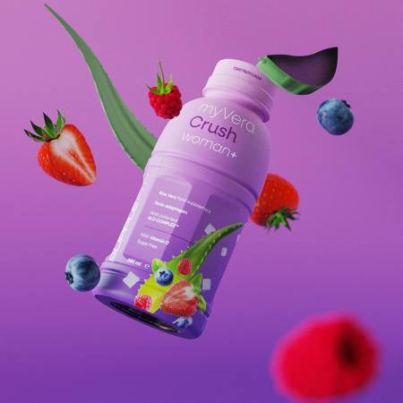 INTA004 - 12 MYVERA CRUSH Woman + Complément alimentaire en bouteille unidose