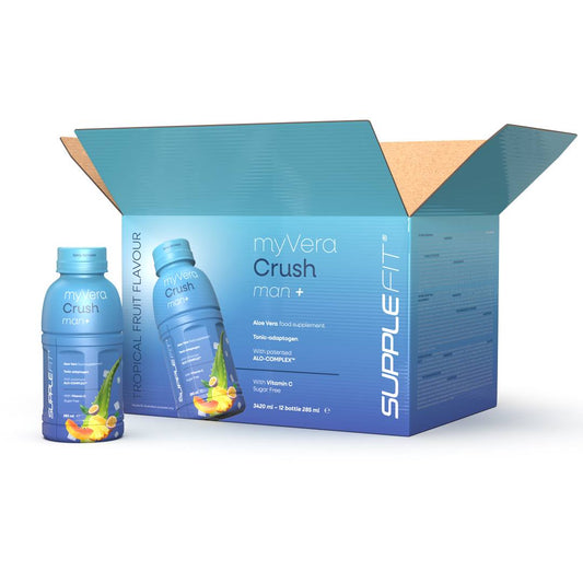 INTA003-12 MYVERA CRUSH Man + Complément alimentaire en bouteille unidose